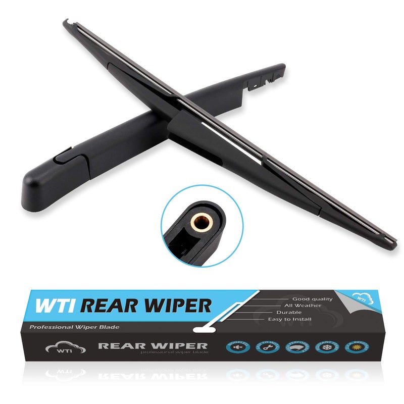 WTI Rear Wiper Arm Blade Set Compatible With Ford Expedition 2009-2016 / Compatible With Lincoln Navigator 2009-2016 SUV Rear Windshield Window Wiper Kits Assembly New Fit 9L1Z17526A 9L1Z17526B - Image 1